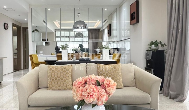 Rent SENOPATI SUITES 2 BR fully furnished, newly renovated