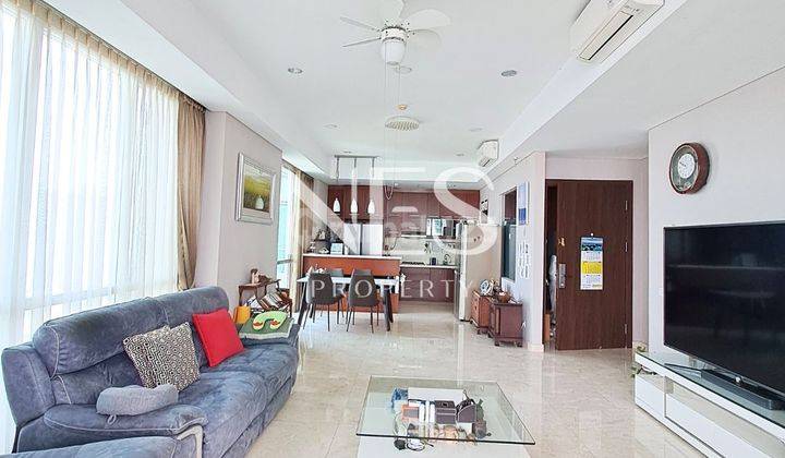 Jual Murah Kemang Village 3BR, 165 Furnish, Private Lift Balcony 2