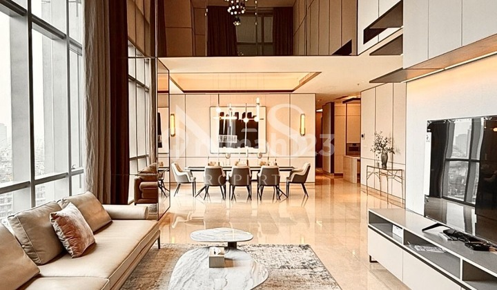 Jual Anandamaya Residence 3 BR, 1 Study, Fully-Furnish, Sudirman 2