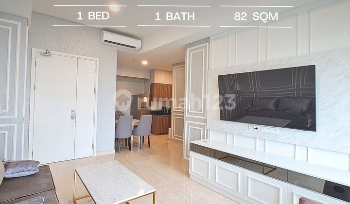 Sewa 57 Promenade 1 BR 82Sqm Fully-Furnish, Near Mall, Office MRT