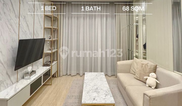 South Hills Apartment 1 BR 68 Sqm, Private Lift, Fully Furnished