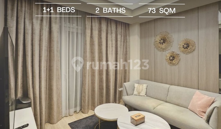 FOR SALE SOUTH HILLS Apartment 1 BR + 1 Study, strategic location