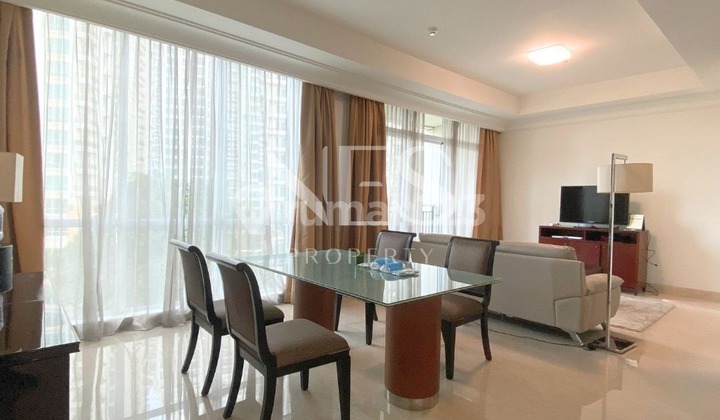 Jual Pakubuwono View 2 BR, bagus, fully-furnished di Simprug 2