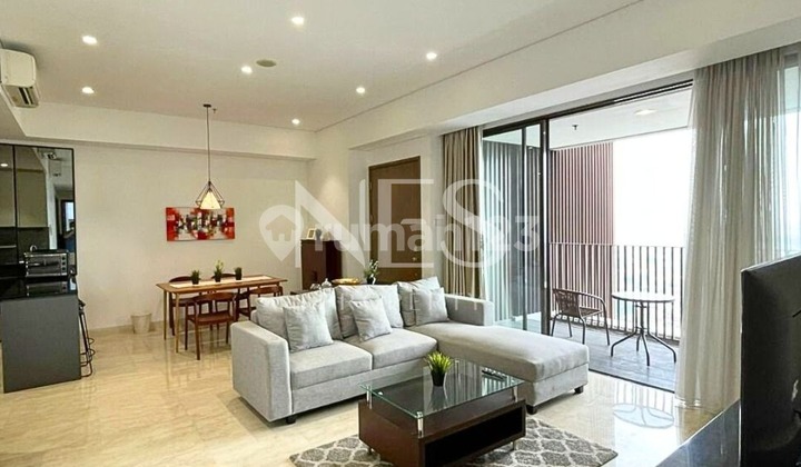 Jual 1 PARK AVENUE 2 BR, 1 Study, fully-furnished Jakarta Selatan