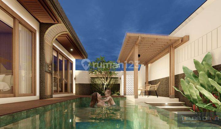 2 Unit Villa With Ricefield View For Rent In Pererenan 12
