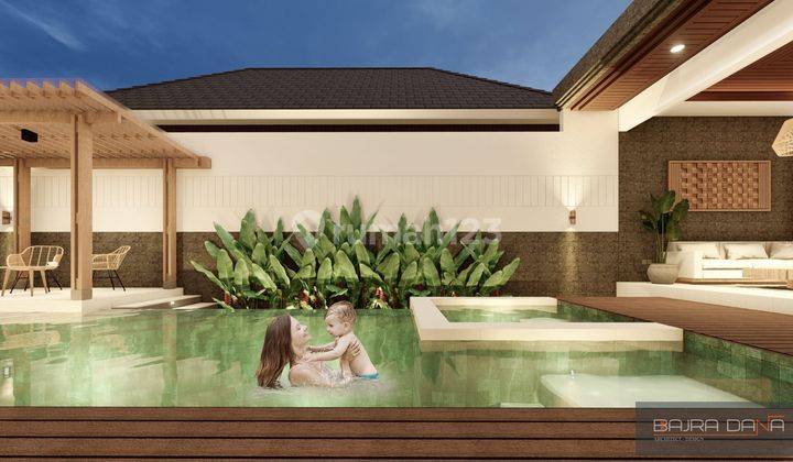 2 Unit Villa With Ricefield View For Rent In Pererenan 22