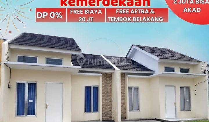 Rumah 1 Lantai Siap Huni 2 Jt Langsung Akad  1