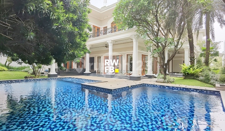 European-Style Sultan House Ready to Occupy at Pondok Indah Golf Hill
