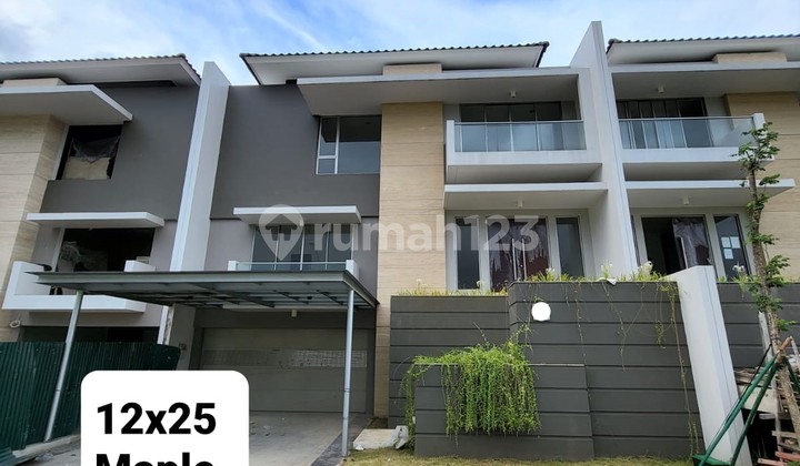 Dijual Rumah Golf Island 12x25 Maple Cluster Mewah Dan Nyaman