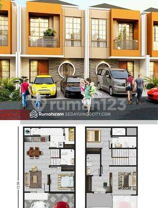 Dijual Rumah Pik 2 Ukuran 6x12,5 Harga 2,4m 1