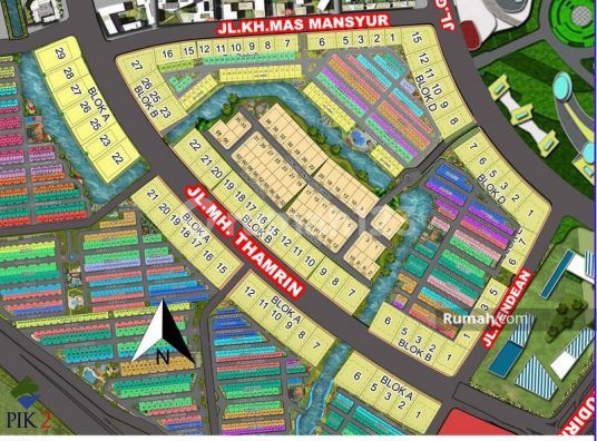 Disewakan Kavling Komersil Area Cbd Pik2 Ada 3 Unit Hanya 80rb M2 1
