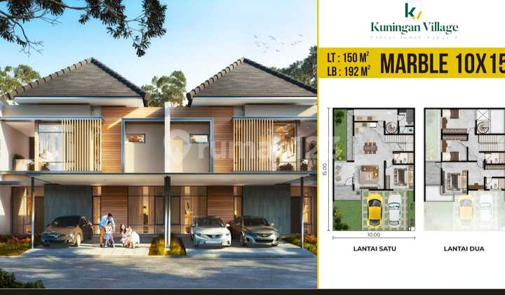 Dijual Rumah Pik 2 Kuningan Village Ukuran10x15 Terumurah 5,9m 