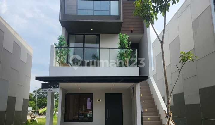 Dijual Rumah Golf Island Pik Ukuran 5x15 Hoek Termurah 3.25m