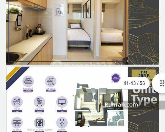 Disewakan Apartemen Osaka Pik2 2bedroom 26m Semi Furnish Murah 2