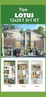 Disewakan Rumah Golf Island 12x25 Lotus 3 Lantai Cluster Mewah 2