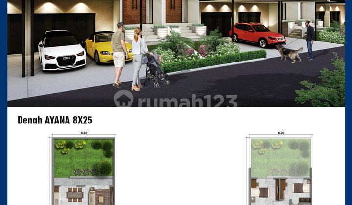 2.5-Story House 8x25 in Manhattan Cluster, Pantai Indah Kapuk 2