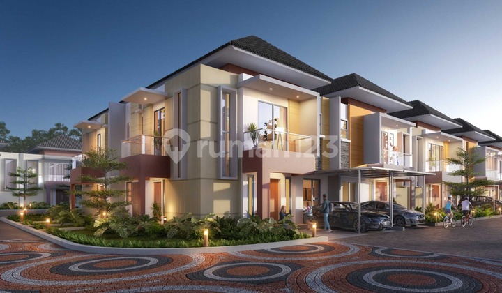 Dijual Rumah Golf Island Pik 1 Uk 8x15 Hadap Timur Laut Harga 4,6M Nego