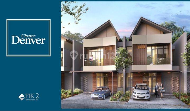 Dijual Rumah Pik 2 Uk 4x15 Cluster Denver Termurah Jual 2M  1