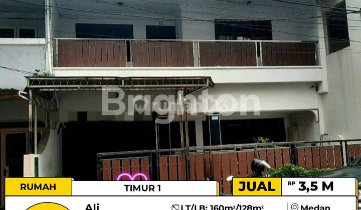 Rumah Di Komplek Timur Baru 1 - Medan Kota 1