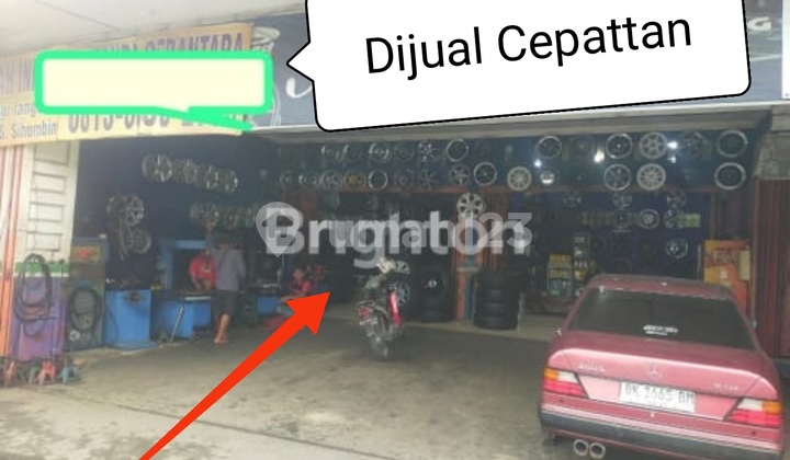 3 Adjacent Shophouses on the Side of Sunggal Road - Medan