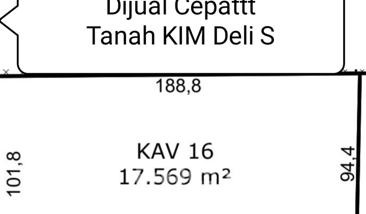 Tanah Kawasan Industri Medan (Kim) Deli Serdang Tanah Kawasan Industri Medan (Kim) Deli Serdang