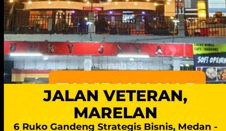 6 Ruko Gandeng 888 Veteran - Marelan 1