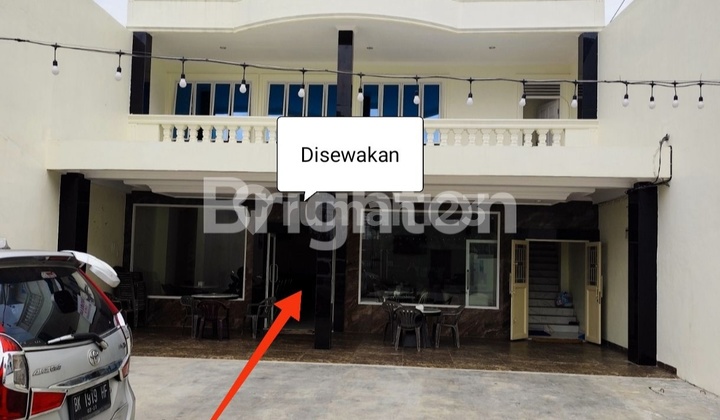 Disewakan 1 Lantai Aja Ruko Gandeng - Sm Raja - Medan.  1