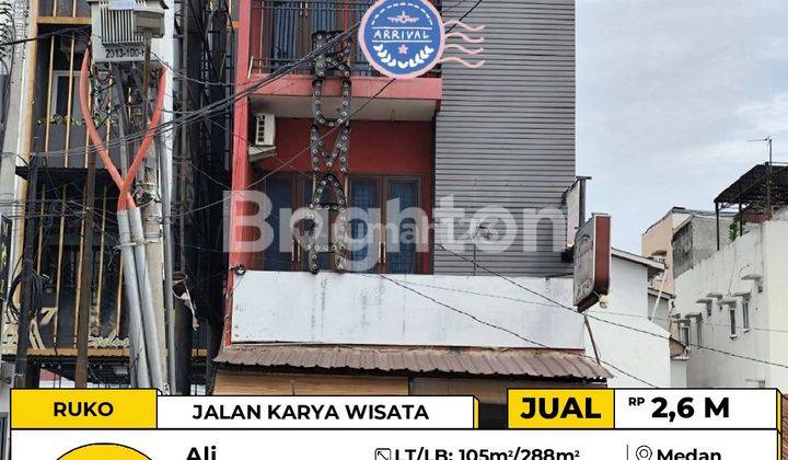 Ruko Cantik 888 - Karya Wisata - Medan Johor  1