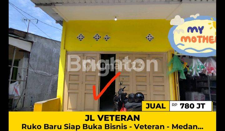 Ruko Baru Siap Buka Bisnis 888 - Veteran - Marelan 1