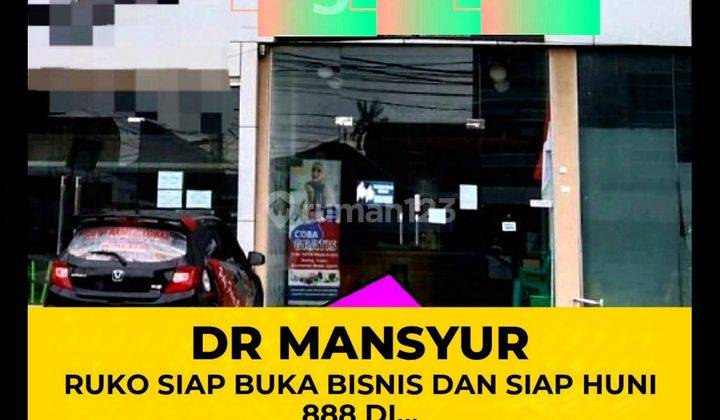 Ruko Siap Buka Bisnis & Huni 888 Mansyur - Medan Selayang 1