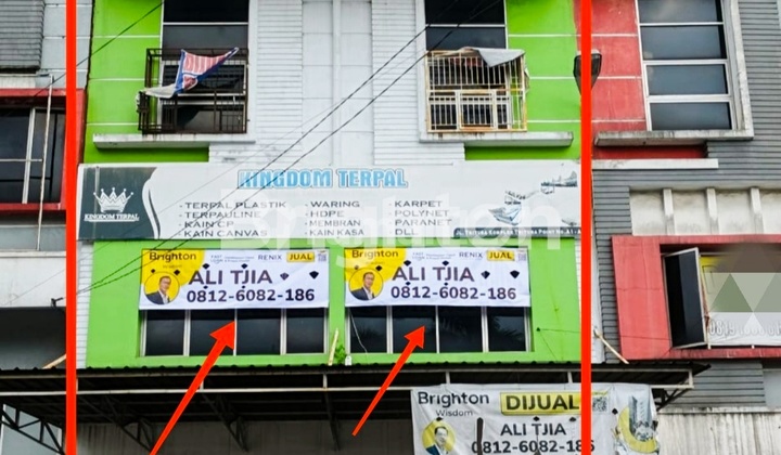 Ruko Gandeng Ceria 888 - Tritura - Medan Johor ( Jual Cepat) !