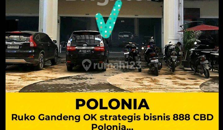 Ruko Gandeng Siap Buka Bisnis & Kantor 888 Cbd Polonia - Medan  1