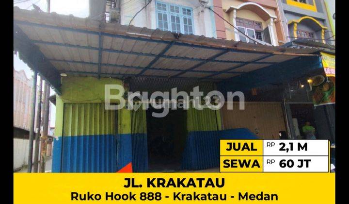 Ruko Hook Siap Huni 888 Krakatau - Medan Timur 1