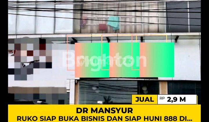 Ruko Siap Buka Bisnis & Huni 888 Mansyur - Medan Selayang 2