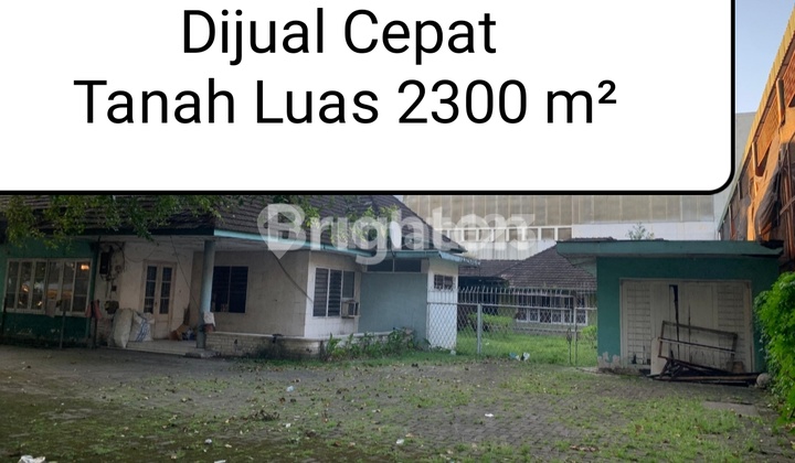 Tanah 2.300 M2 Monginsidi Medan Polonia