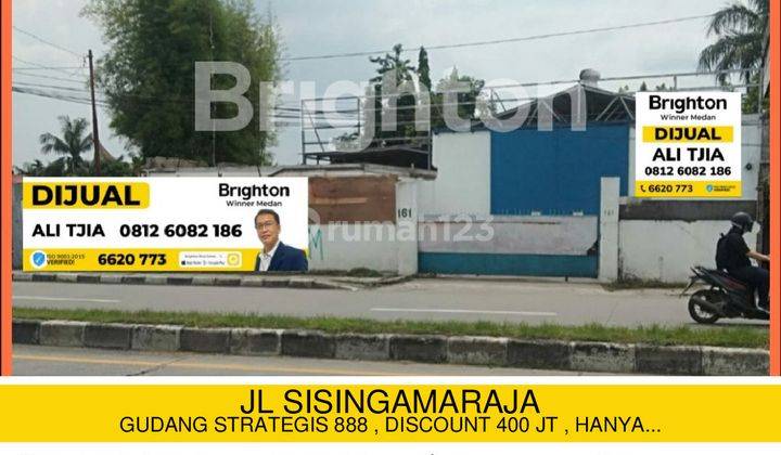 Gudang Strategis Bisnis 888 Sisingamaraja - Medan 2