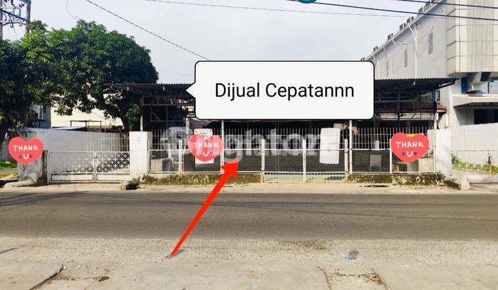 Tanah / Rumah Lama Cocok untuk Bangun Gedung Perkantoran di Pusat Kota Medan, Mataram - Gajahmada - Medan