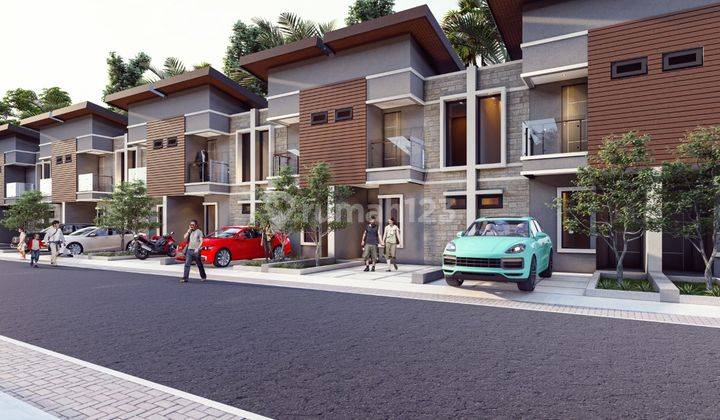 Angsuran Mulai 3 Jutaan Rumah 2 Lantai Lokasi Sebrang Taman Tekno 2