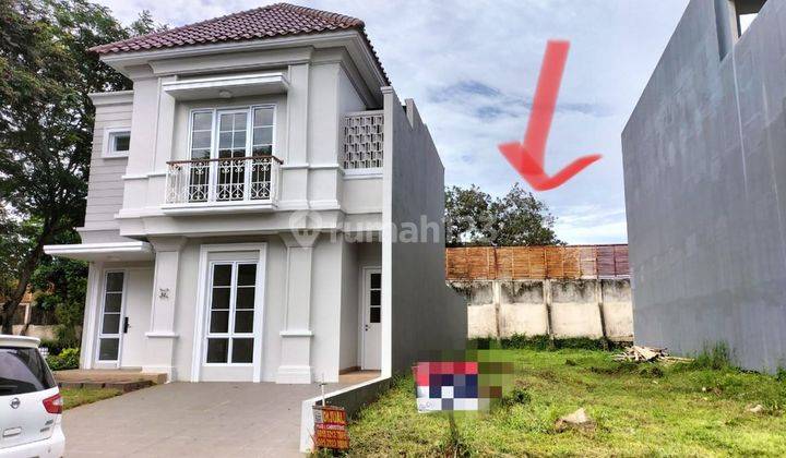 Dijual kavling posisi badan di alicante gading serpong 1