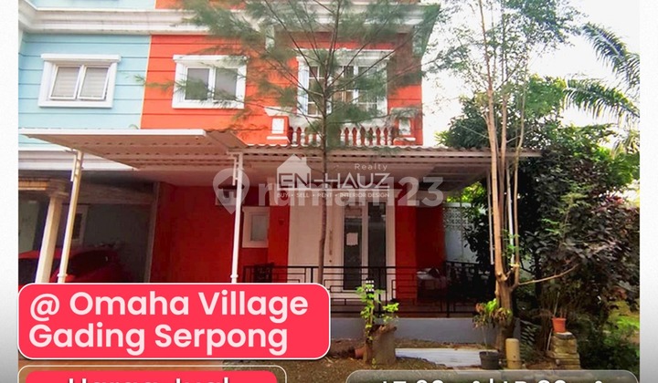 Dijual & Disewakan Rumah Fully Furnished Cluster Omaha Village Gading Serpong