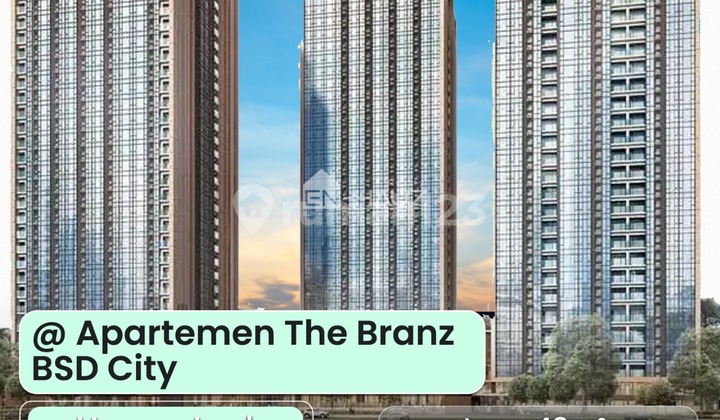 Dijual Apartemen The Branz BSD , Tower B LT 22