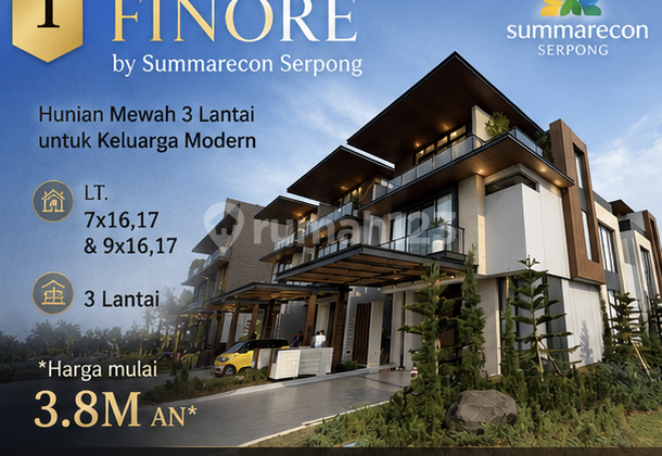 Rumah Mewah 3 Lantai di Pusat Gading Serpong Rumah Mewah 3 Lantai di Pusat Gading Serpong