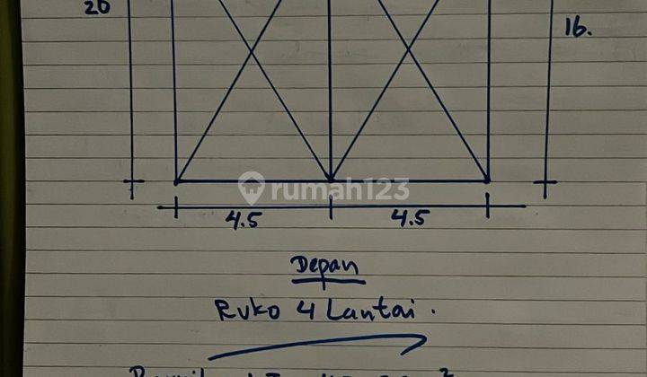 Ruko di Ciputat Raya, Tangerang Selatan Bagus SHM 2