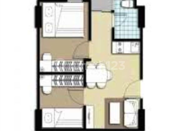 Apartemen Cantik Di Kemang Bekasi 2 BR Unfurnish 4
