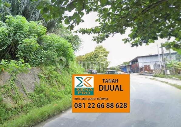 TANAH TEPI JALAN UTAMA SIAP BANGUN TENGAH KOTA SAMARINDA
