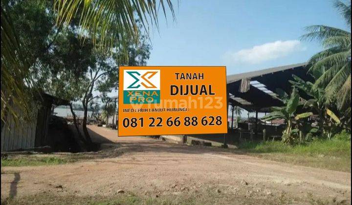 TANAH UNTUK INDUSTRI DI TEPI SUNGAI SAMARINDA 2