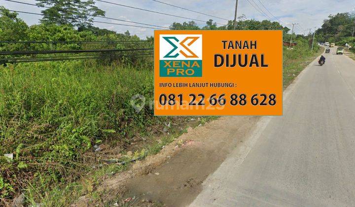 Tanah Tepi Jalan Strategis Di Kota Samarinda 1