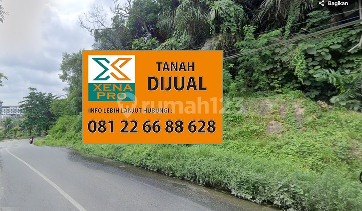 TANAH TEPI JALAN UTAMA SIAP BANGUN TENGAH KOTA SAMARINDA