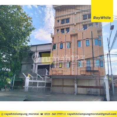 Ruko 2 pintu 5 lantai Pusat Kota Bandarlampung