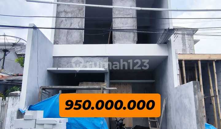 900 Jt-An Tengah Kota Darmo Surabaya Barat Dapat Rumah Baru 2 Lantai 1